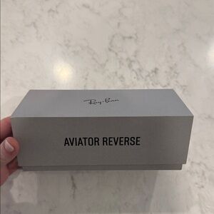 Ray-Ban Aviator Reverse Gold with Violet Classic Lens